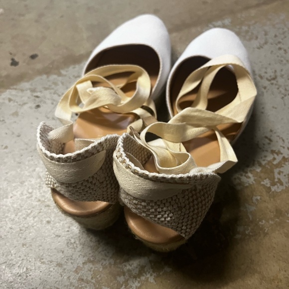 LK Bennet Tie up Espadrilles - Picture 3 of 4